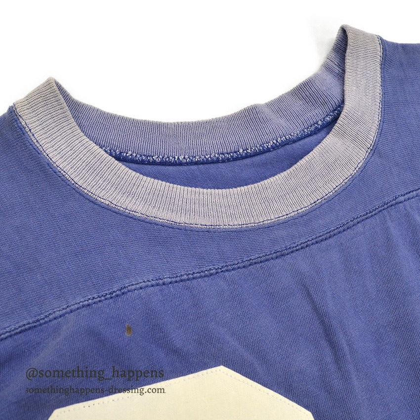 1960's CHAMPION FOOTBALL SHIRT NAVY BLUE... 42