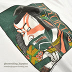1980's WILDWOOD PRODUCTIONS TOYOKUNI ART T-SHIRT...X-LARGE