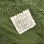 1960's USARMY HAND PAINTED LEAF CAMO JUNGLE FATIGUE JACKET...MS