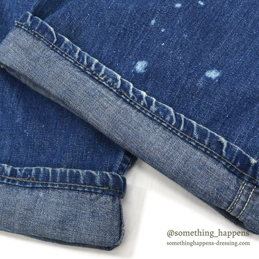 1940's CAN'T BUST'EM DENIM PAINTER PANTS...W33/L29