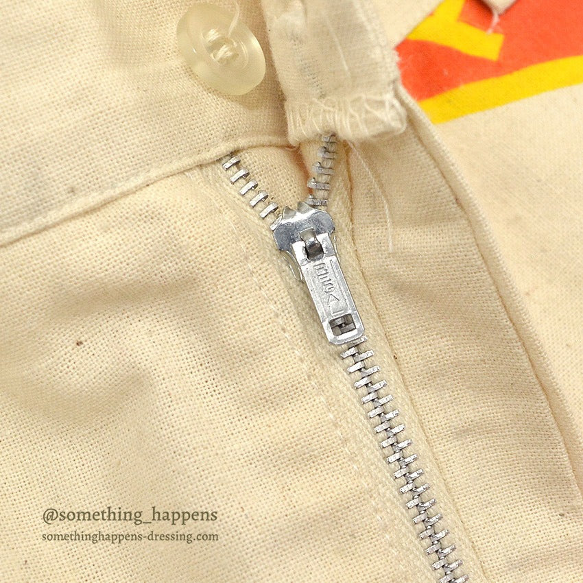 1960's DEADSTOCK IZOD OF LONDON FEED SACK PANTS... W33/L32