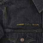 1980's Levi's 70506-0259 BLACK DENIM JACKET... 42R