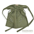 1940's AMERICAN RED CROSS WW2 HBT APRON DITTY BAG...