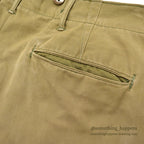 1940's USARMY WW2 M-1942 AIR BORNE JUMP TROUSERS D-DAY MODIFIED... W32/L31