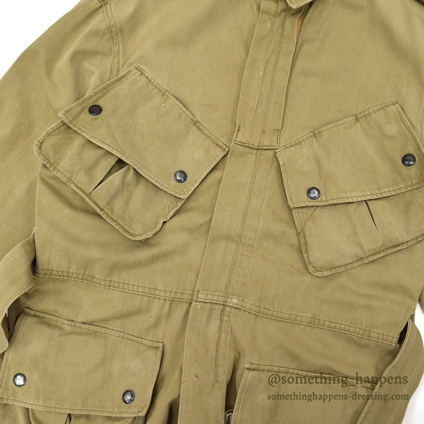 1940's U.S.ARMY WW2 M-1942 AIR BORNE JUMP JACKET D-DAY MODIFIED ...