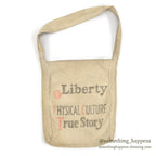1930's~ LIBERTY PHYSICAL CULTURE TRUE STORY MAGAZINE DELIVERY BAG ...