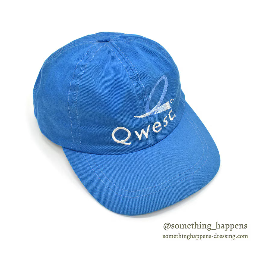 1990's~ Qwest LIGHT BLUE CAP...