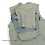1980's BANANA REPUBLIC SAFARI & TRAVEL PACK TRAIL VEST...S