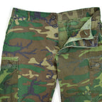 1970's USARMY ERDL MIX LEAF PANTS CRAZY PATTERN... MEDIUM-REGULAR