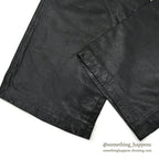 1970's~ SCULLY BLACK LEATHER PANTS...W33/L29