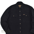 1990's COLD STORAGE BLACK CHAMOIS CLOTH SHIRT ... M