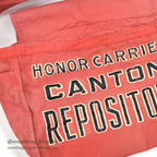 1950's CANTON REPOSITORY HONOR CARRIER NEWS PAPER BAG...