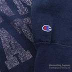 1980's CHAMPION PENN STATE REVERSE WEAVE SWEAT SHIRT NAVY...X-LARGE