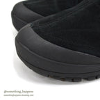 LLBEAN PRIMALOFT BLACK SUEDE LEATHER MOC SHOES...9W