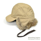 1980's LLBEAN NORTH KING NATURAL RABBIT FUR CAP...L
