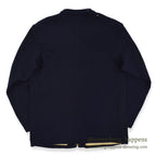 1960's SKOOKUM SHOOTING ZIP UP WOOL CARDIGAN DARK NAVY... 42
