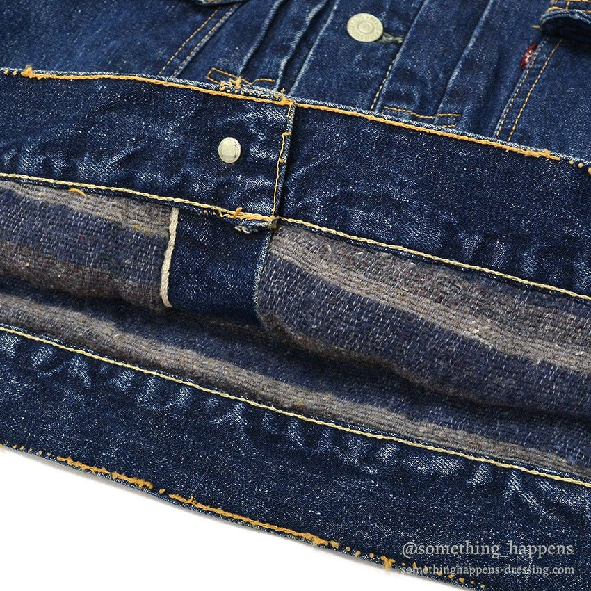1950's LEVI'S 517XX TYPE2 BLANKET DENIM JACKET ... 42