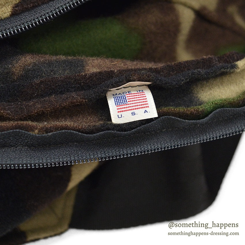 1980's~ LLBEAN STALKER FLEECE CAMO LUMBER PACK...
