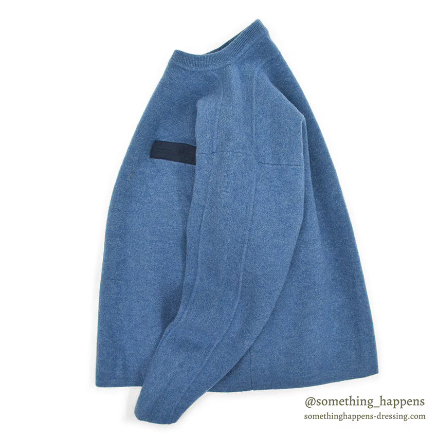 PATAGONIA LIGHT BLUE WOOL CREW SWEATER  ... XL