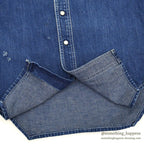 1950's DALL SMITH DENIM DENIM WESTERN SHIRT ...