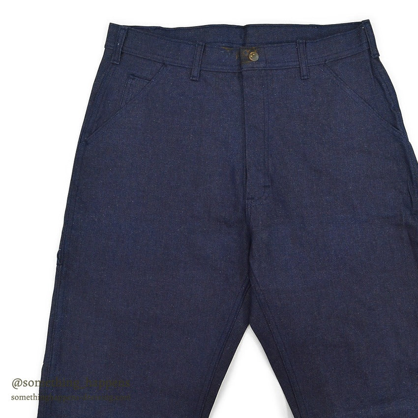 1970's~ DEADSTOCK CARTER'S DENIM PAINTER PANTS...W36/L34