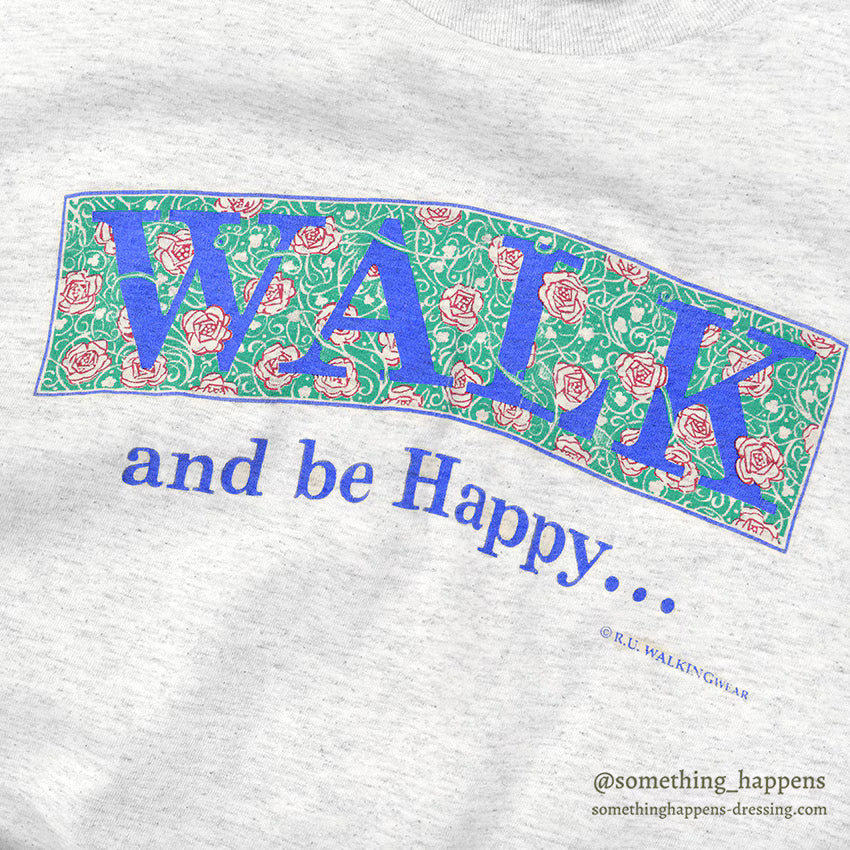 1990's STAFFORD BLAINE WALK PRINT T-SHIRT...X-LARGE