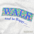 1990's STAFFORD BLAINE WALK PRINT T-SHIRT...X-LARGE