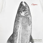 1980's ROYAL HEAVY SALMON FISH T-SHIRT...L