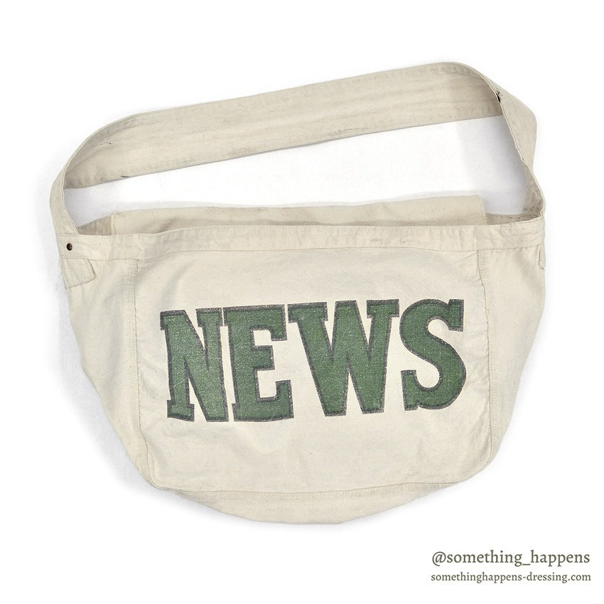 1950's~ ''NEWS'' NEWS PAPER BAG  ...