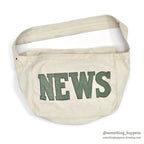 1950's~ ''NEWS'' NEWS PAPER BAG  ...