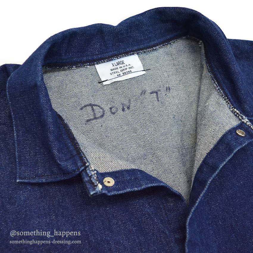 STEEL GRIP INC. FLAME RESISTANT DENIM WORK JACKET ... XL