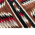 c.1940's NAVAJO RUG ZIGZAG PATTERN RARE... 149cm/75cm