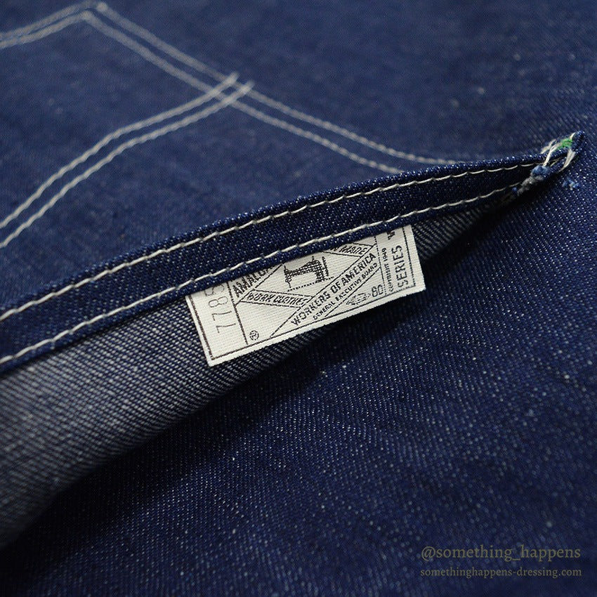 ~1970's DEADSTOCK BIG SMITH DENIM COVERALL ... 42