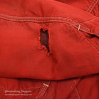1950's~ HERCULES RED COVERALL BLANKET LINING MODIFIED...