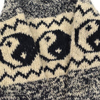 1990's OLD YIN YANG WOOL SWEATER...L