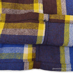 ~1950's TOWNCRAFT DE LUXE PLAID WOOL SHIRT ... M