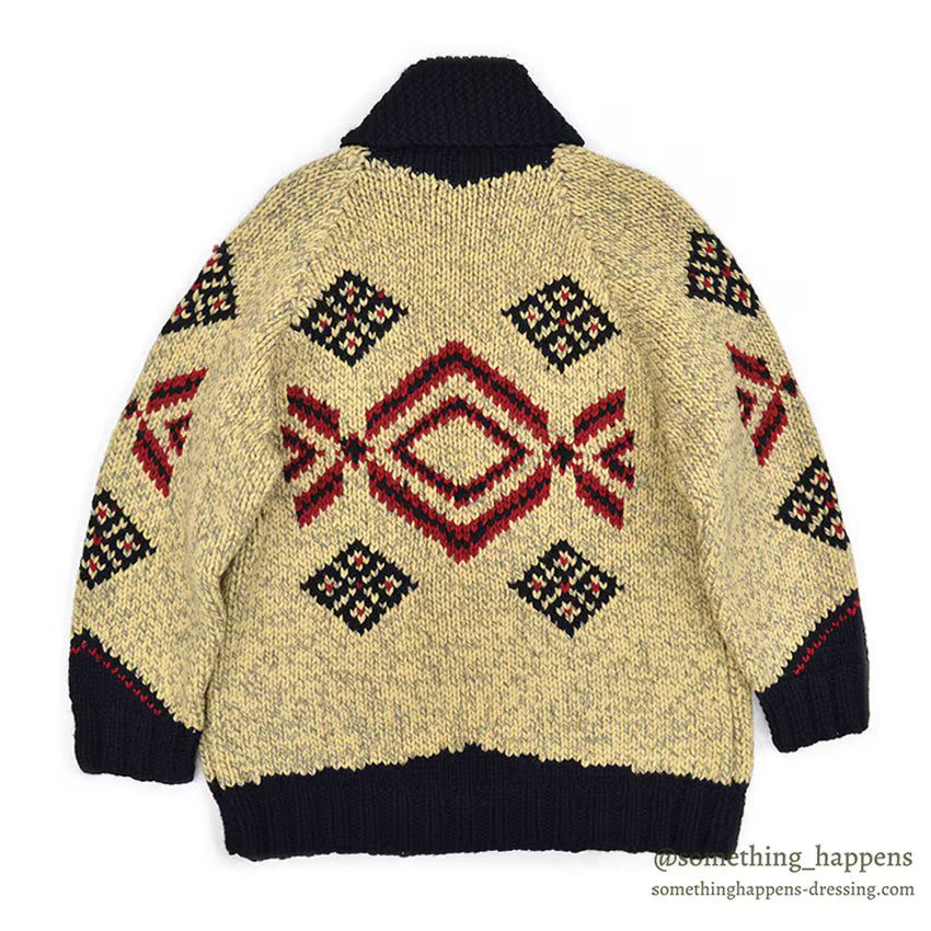 1960's OLD COWICHAN SWEATER NICE PATTERN...