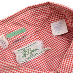 1970's LLBEAN GINGHAM CHECK B/D SHIRT...L