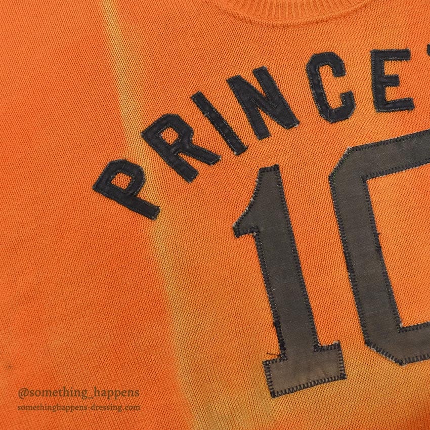 1940's~ PRINCETON UNIVERSITY ATHLETIC JERSEY / BIG SIZE ... 48