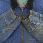 1960's OSHKOSH DENIM JACKET / COTTON FLANNEL BLANKET...