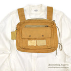 1950's MASLAND CHEST PACK FISHING VEST...