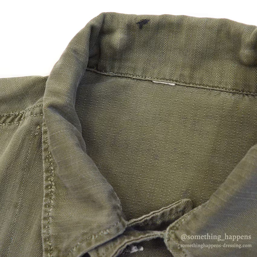 1940's USARMY WW2 M-43 HBT JACKET / PAINT SPLATTER...