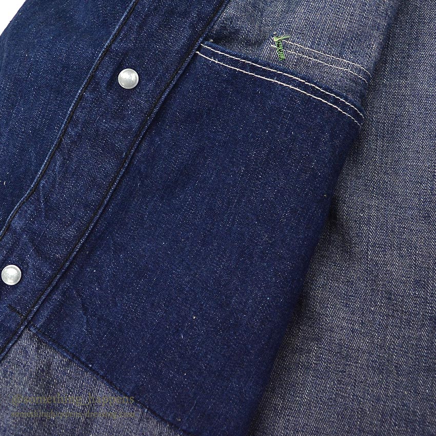 1950's MASTER KEY DENIM COVERALL / DARK...