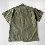 1960's USARMY JUNGLE FATIGUE JACKET / SHORT SLEEVE...MS