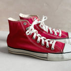 1990's CONVERSE ALL STAR HI/RED...91/2