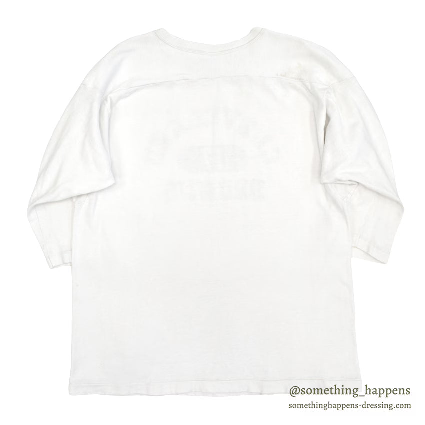 1980's CHAMPION FOOTBALL SHIRT / WHITE...XL