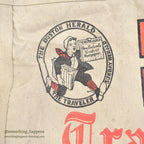 ~1960's BOSTON HERALD / NEWS PAPER BAG...