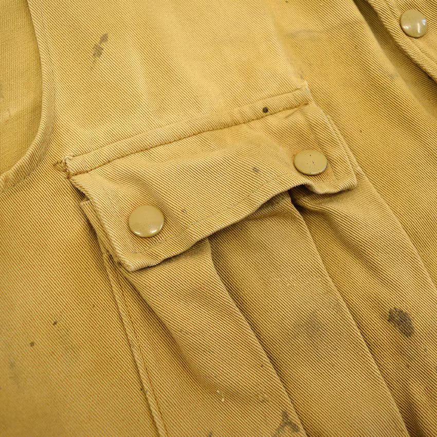 1940's~ QUIK-SHOT JACKET CO, LTD. SHOTGUN SHELL DISPENSERG VEST ... M