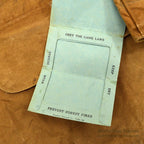 1930's DUXBAK HUNTING COAT WITH PAPER LICENSE HOLDER ... 42