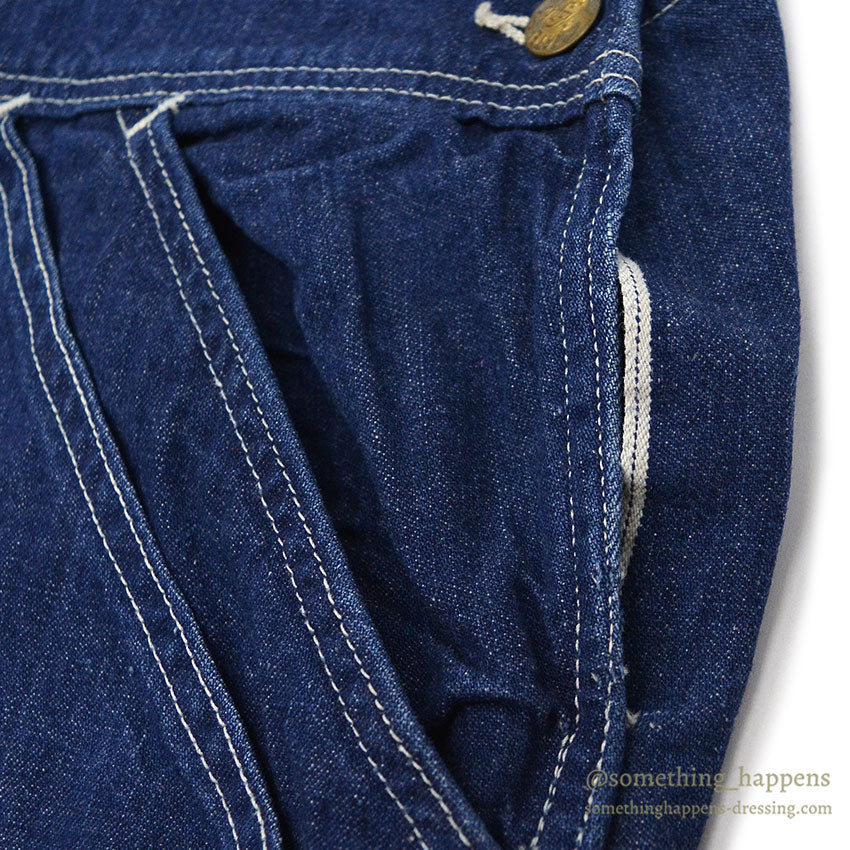 1950's CARTER'S DOUBLE KNEE DENIM OVERALL ... W44/L31